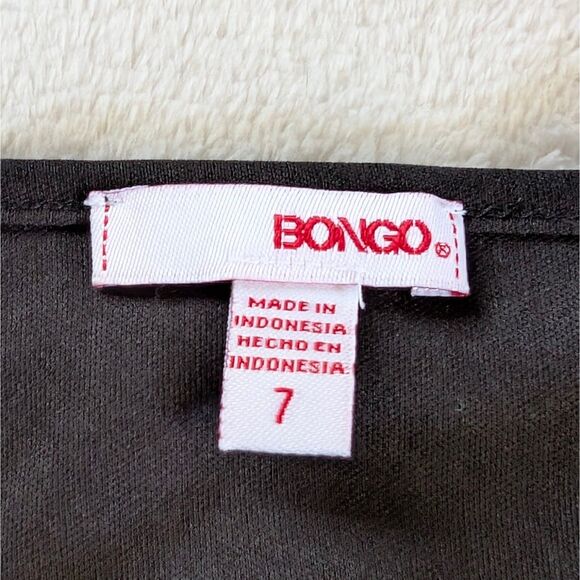 Chiffon V-Neck Mini Dress Women's Medium Black Mesh Short Sleeve Lace Trim - Picture 5 of 6